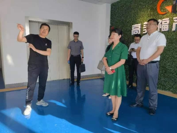 市人大代表组团调研蚌埠市新型显示产业发展情况